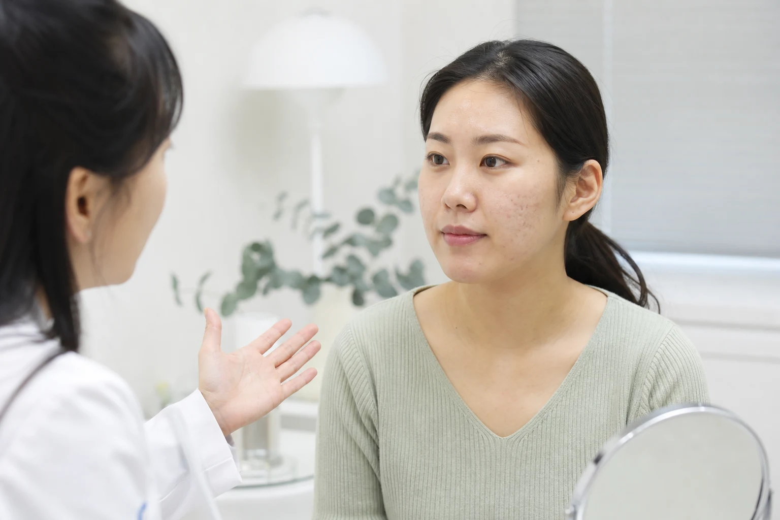 덕천 여드름 흉터, 흉터 유형과 활동성 여드름을 먼저 보는 기준
