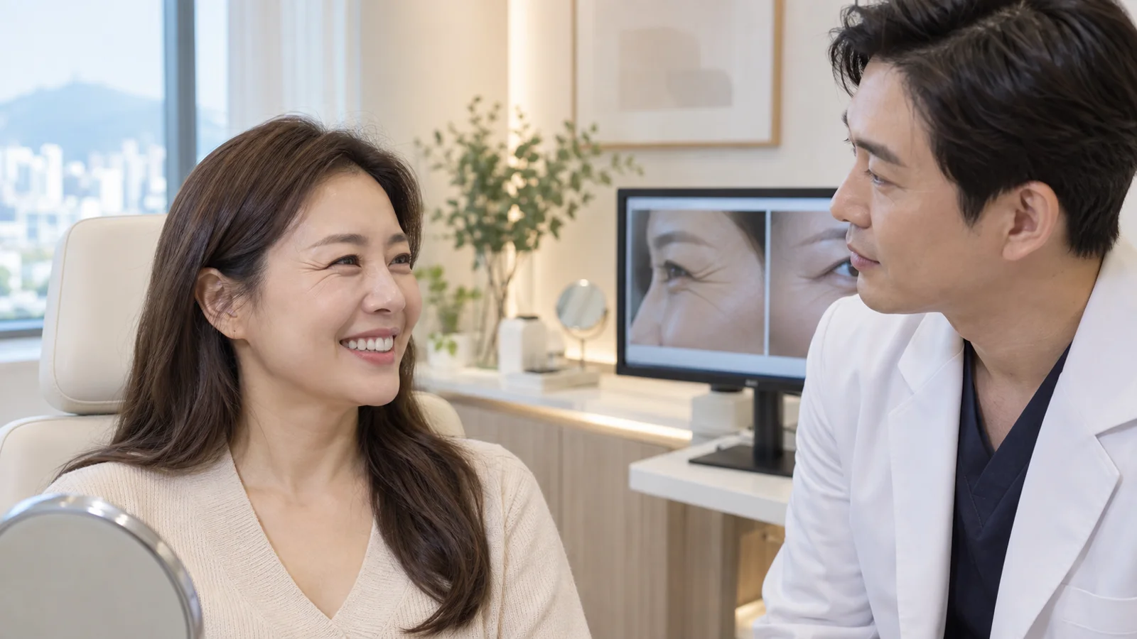 부산 눈가보톡스, 웃을 때의 표정과 안구건조 이력을 함께 확인하세요
