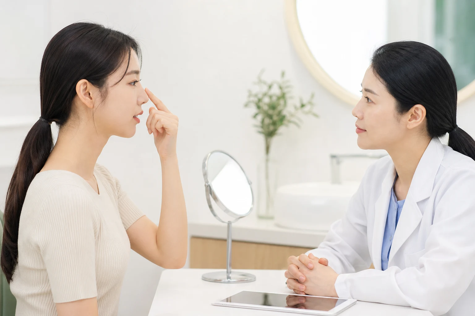 덕천 코 필러, 가능한 변화의 범위와 혈관 안전을 먼저 묻는 이유