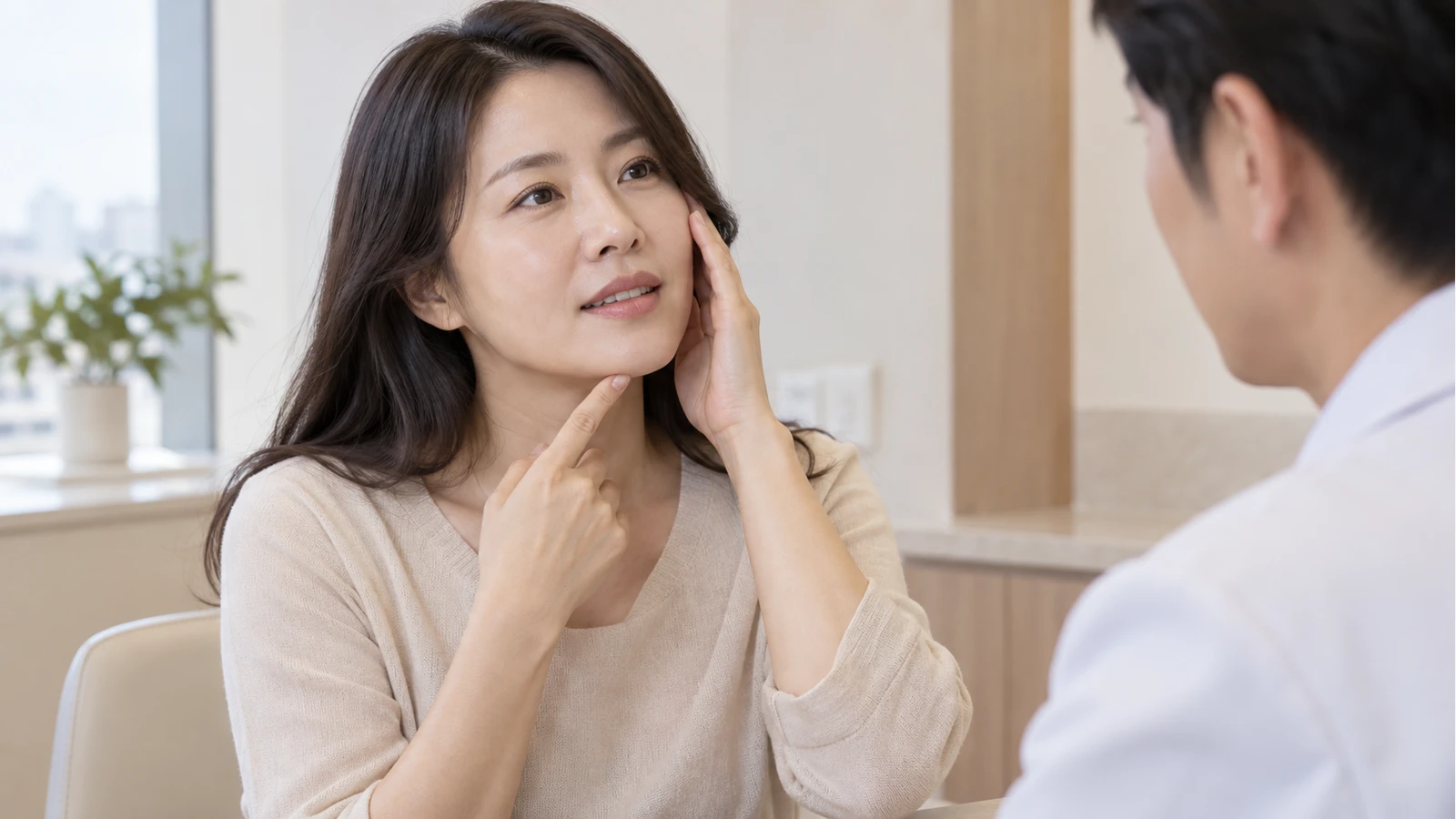 부산 온다, 체중이 변하는 중이라면 턱선 목표부터 나눠 보세요